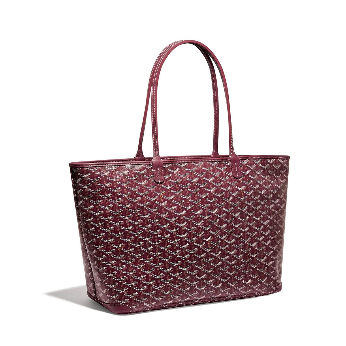 GOYARD Artois MM Tote Bag - Burgundy