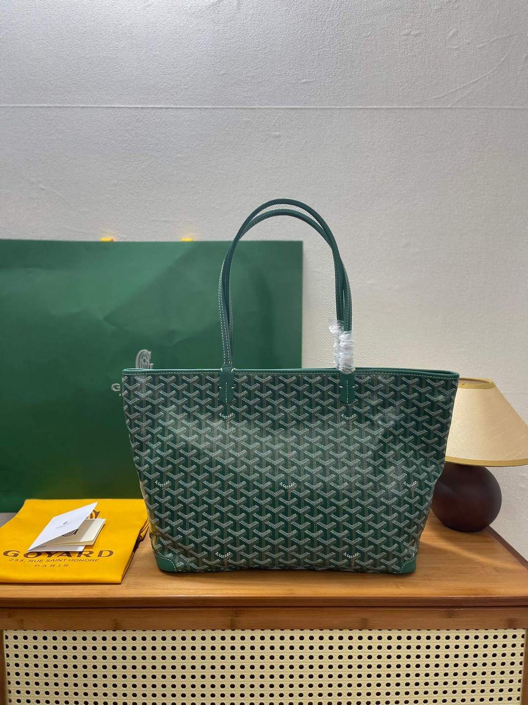 GOYARD Artois MM Tote Bag - Green