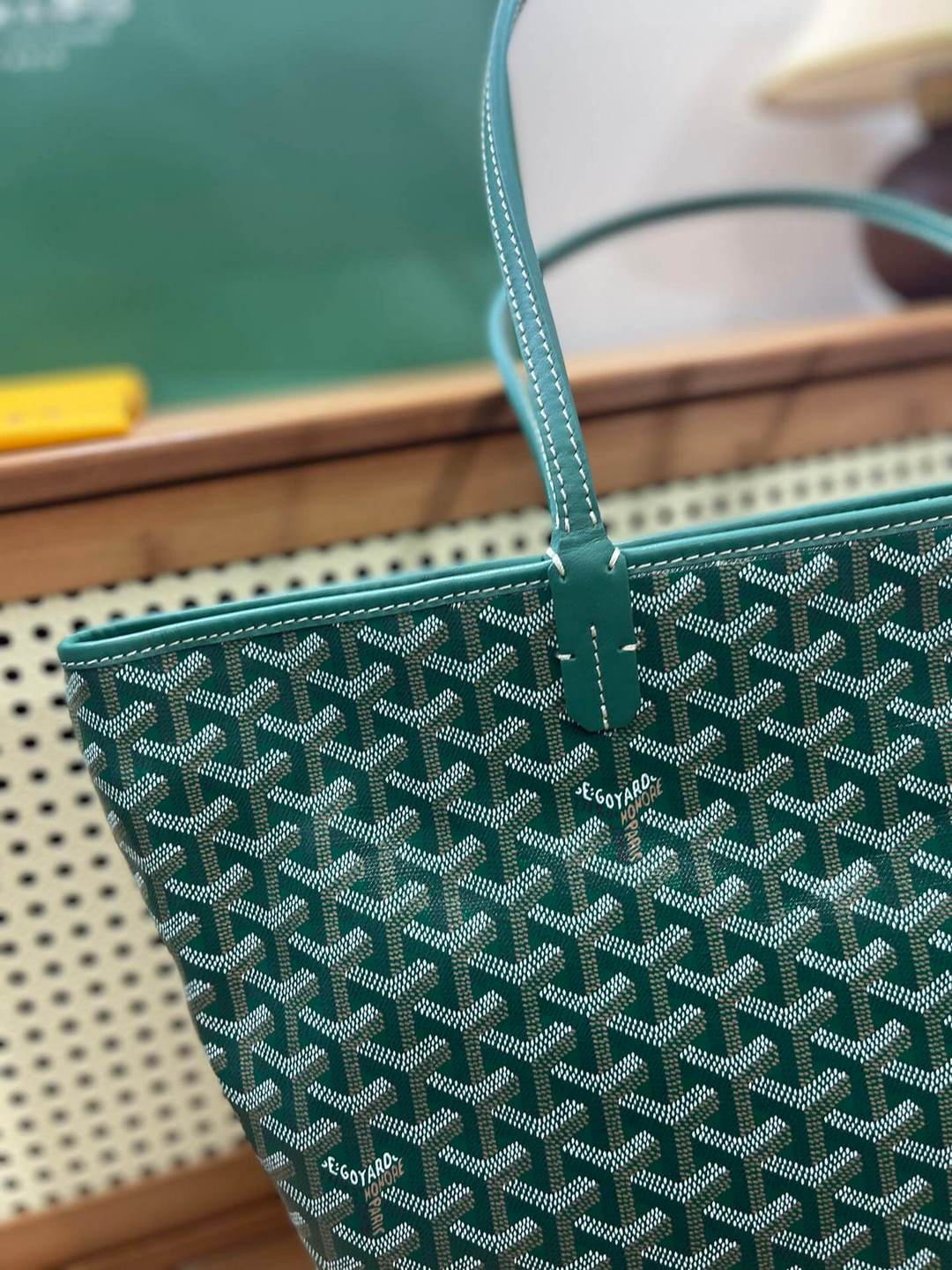 GOYARD Artois MM Tote Bag - Green