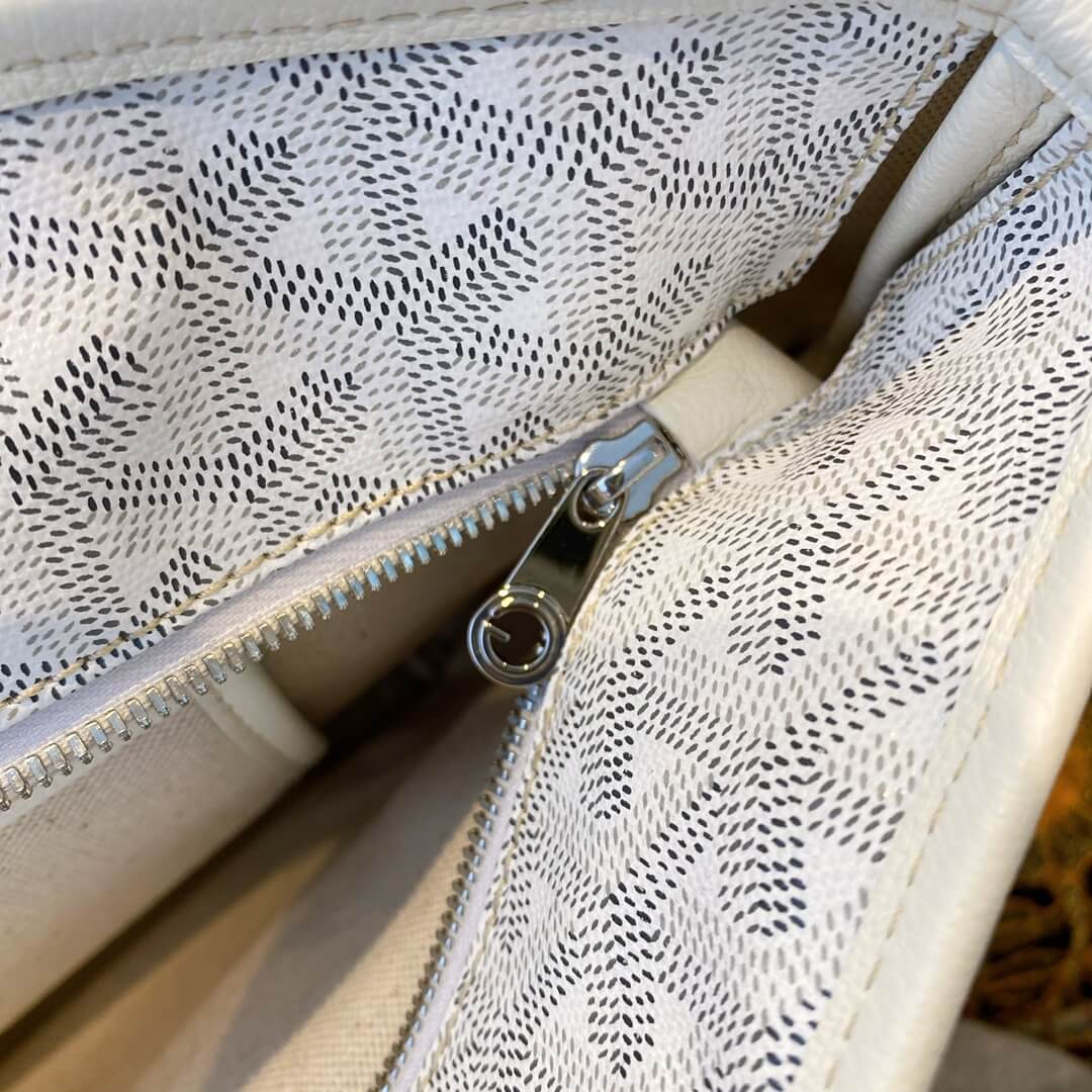 GOYARD Artois PM Tote Bag - White