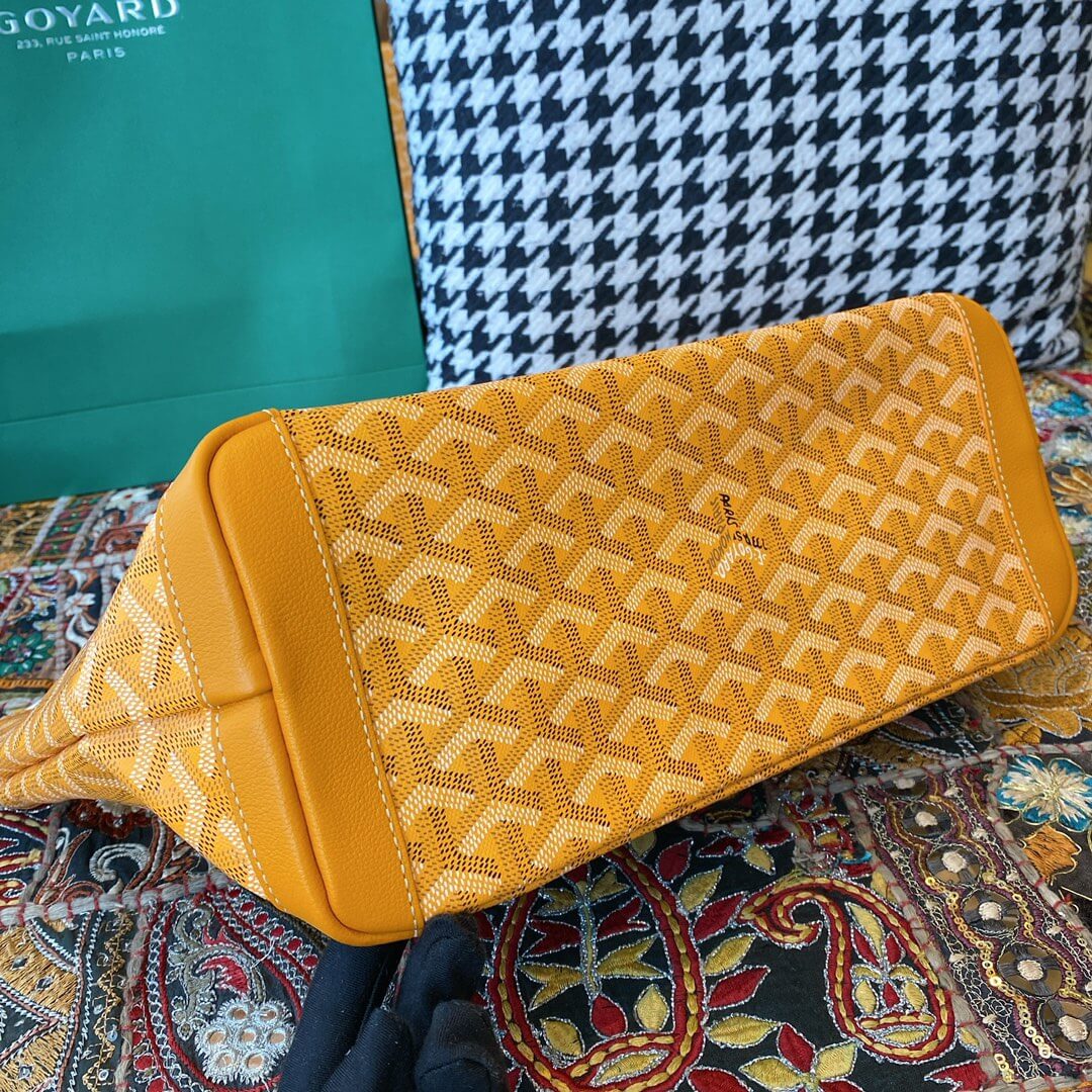 GOYARD Artois PM Tote Bag - Yellow