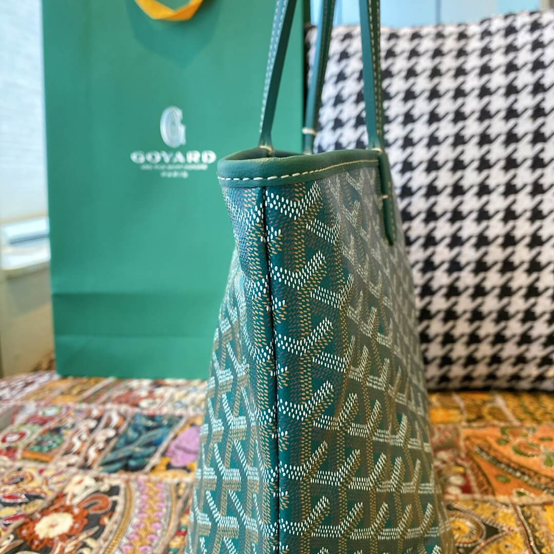 GOYARD Artois PM Tote Bag - Green