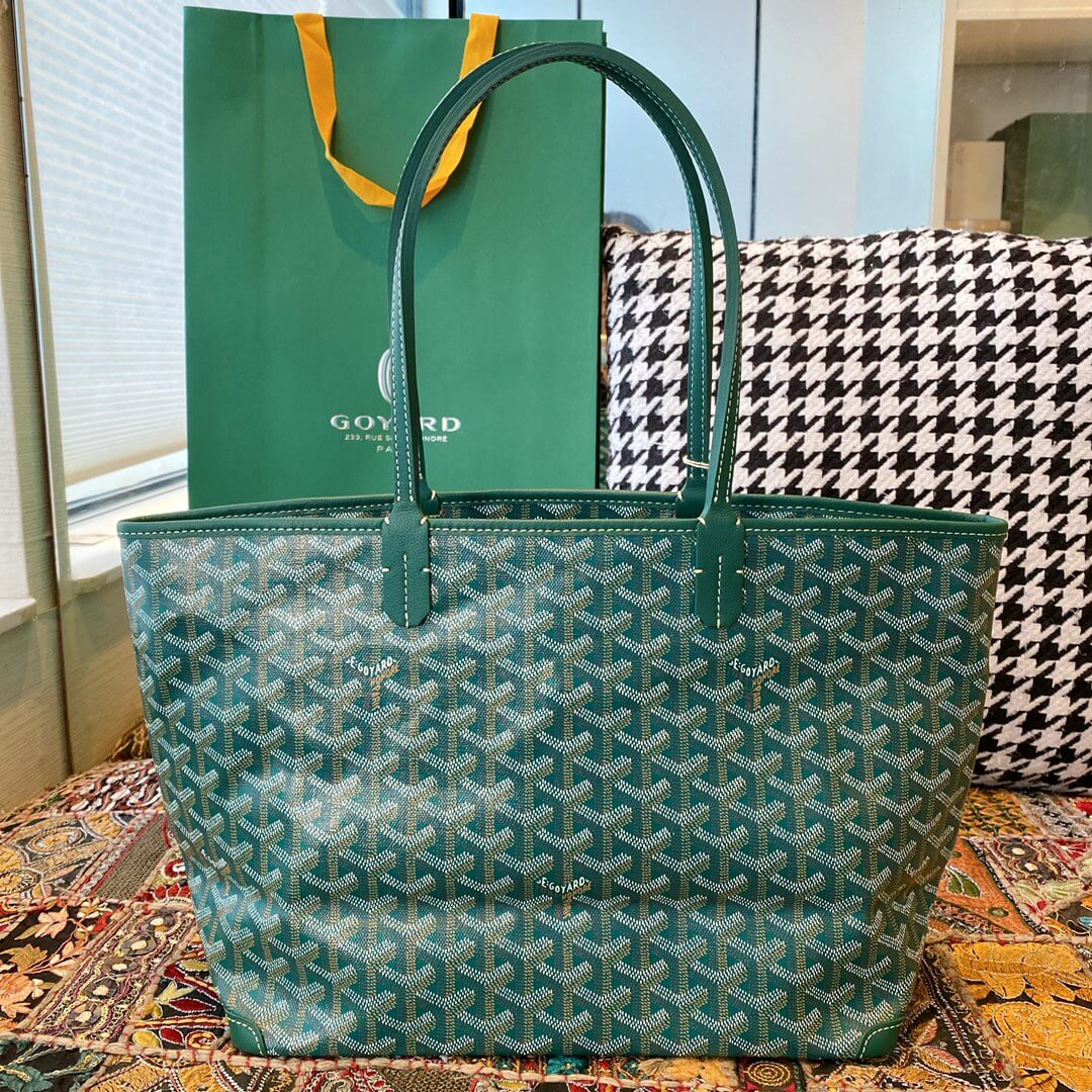 GOYARD Artois PM Tote Bag - Green