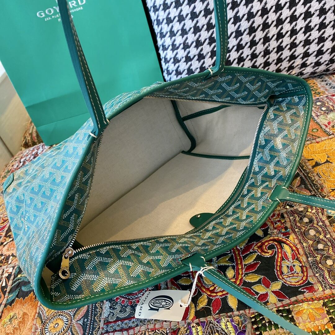 GOYARD Artois PM Tote Bag - Green