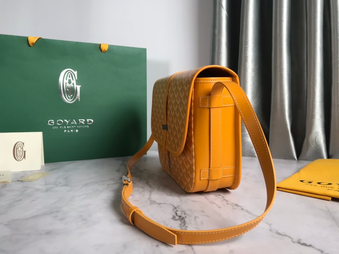 GOYARD Belvedere MM Messenger Bag - Yellow