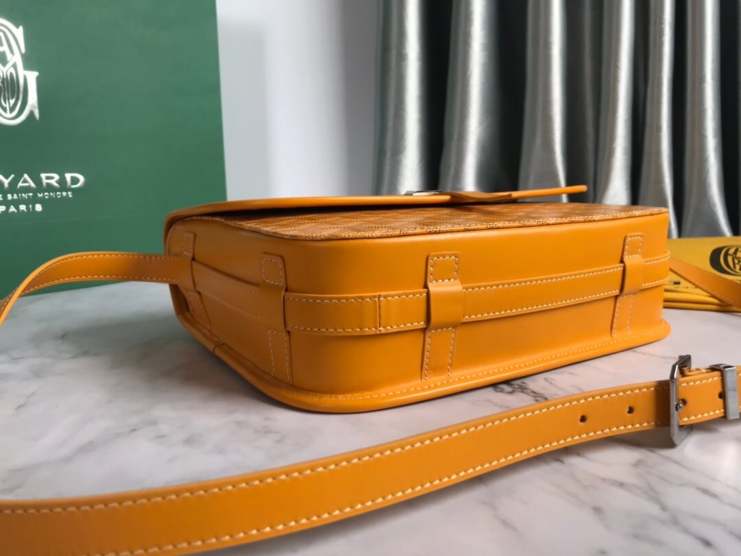 GOYARD Belvedere MM Messenger Bag - Yellow