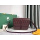 GOYARD Belvedere MM Messenger Bag - Burgundy