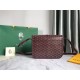 GOYARD Belvedere MM Messenger Bag - Burgundy