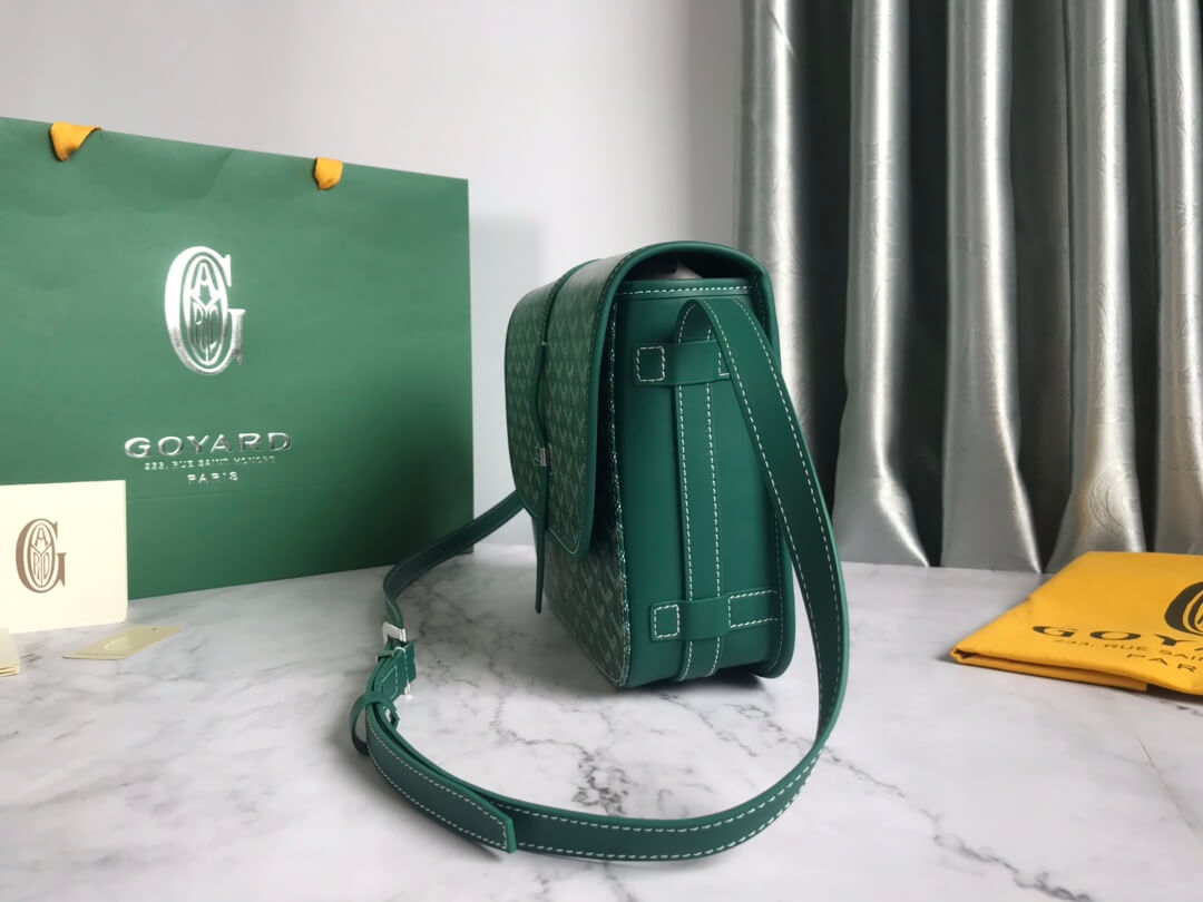 GOYARD Belvedere MM Messenger Bag - Green