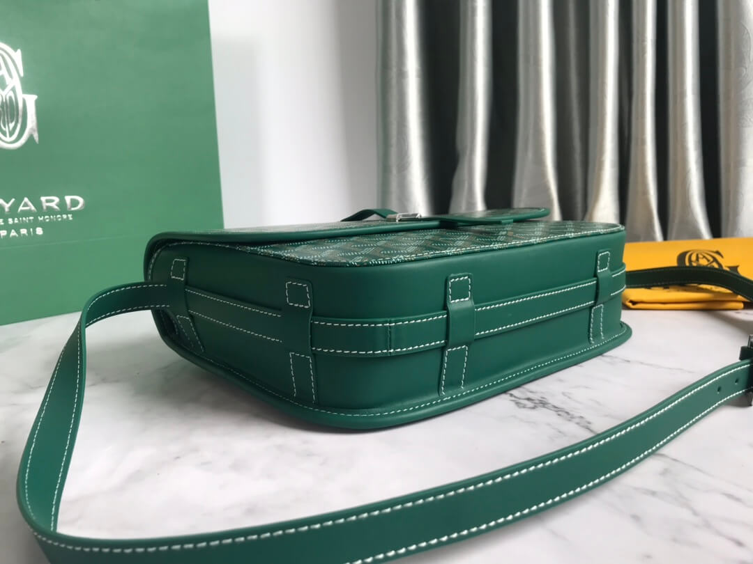 GOYARD Belvedere MM Messenger Bag - Green