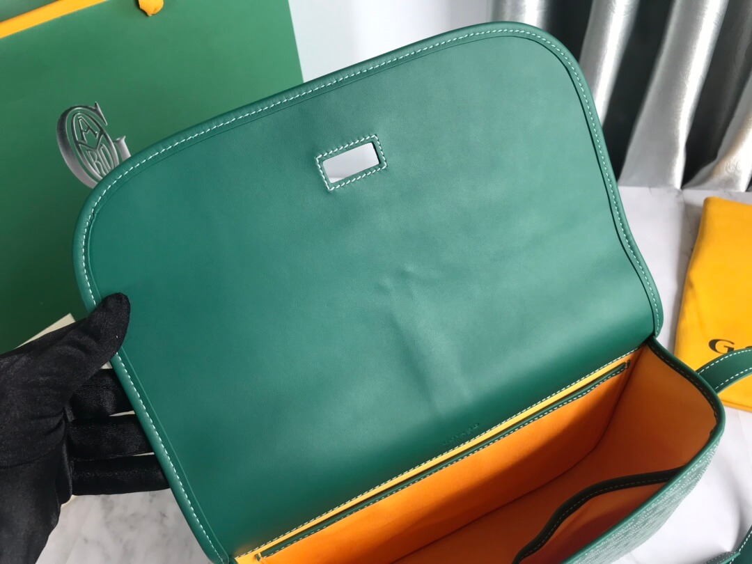 GOYARD Belvedere MM Messenger Bag - Green