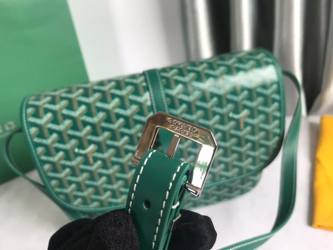 GOYARD Belvedere MM Messenger Bag - Green