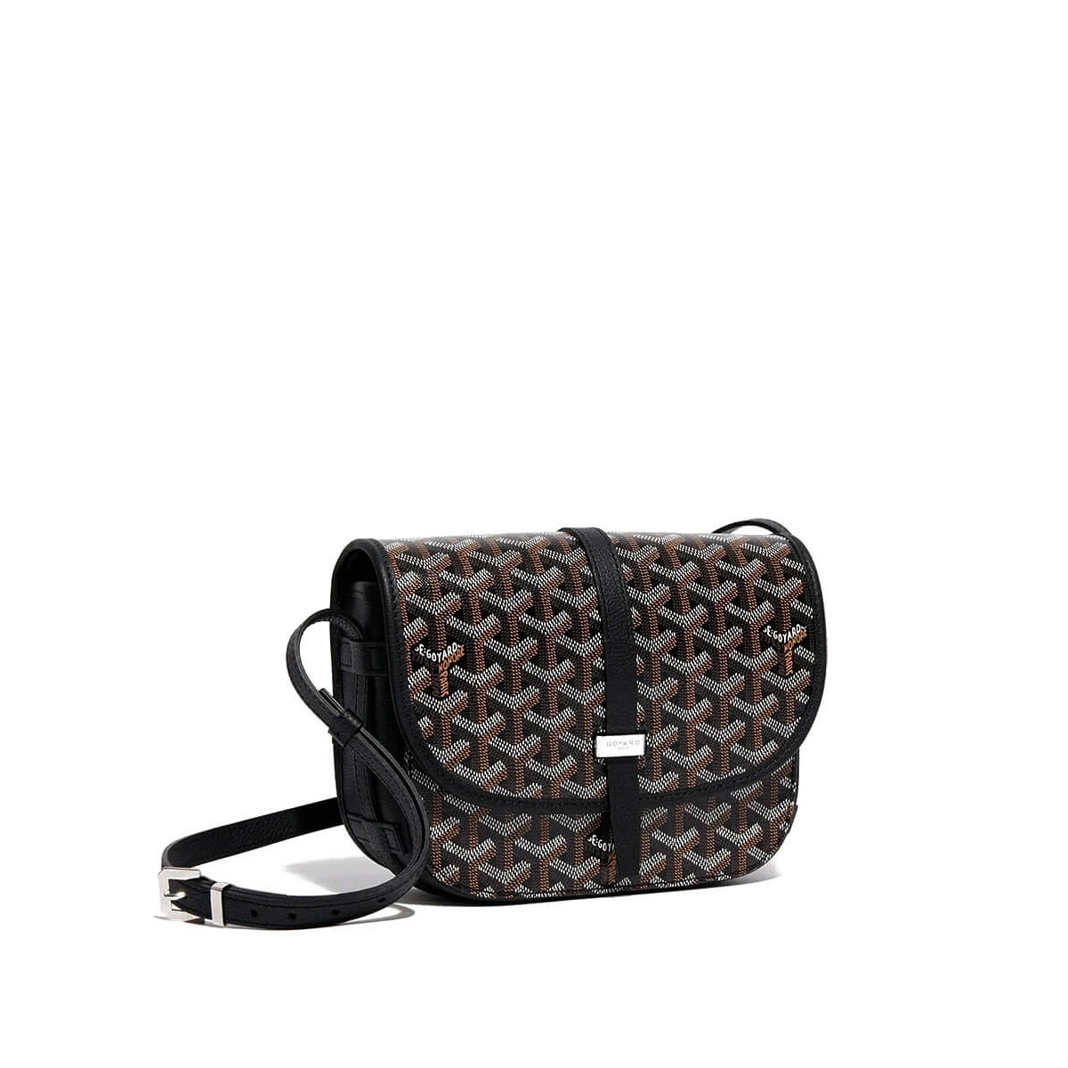 GOYARD Belvedere PM Messenger Bag - Black 