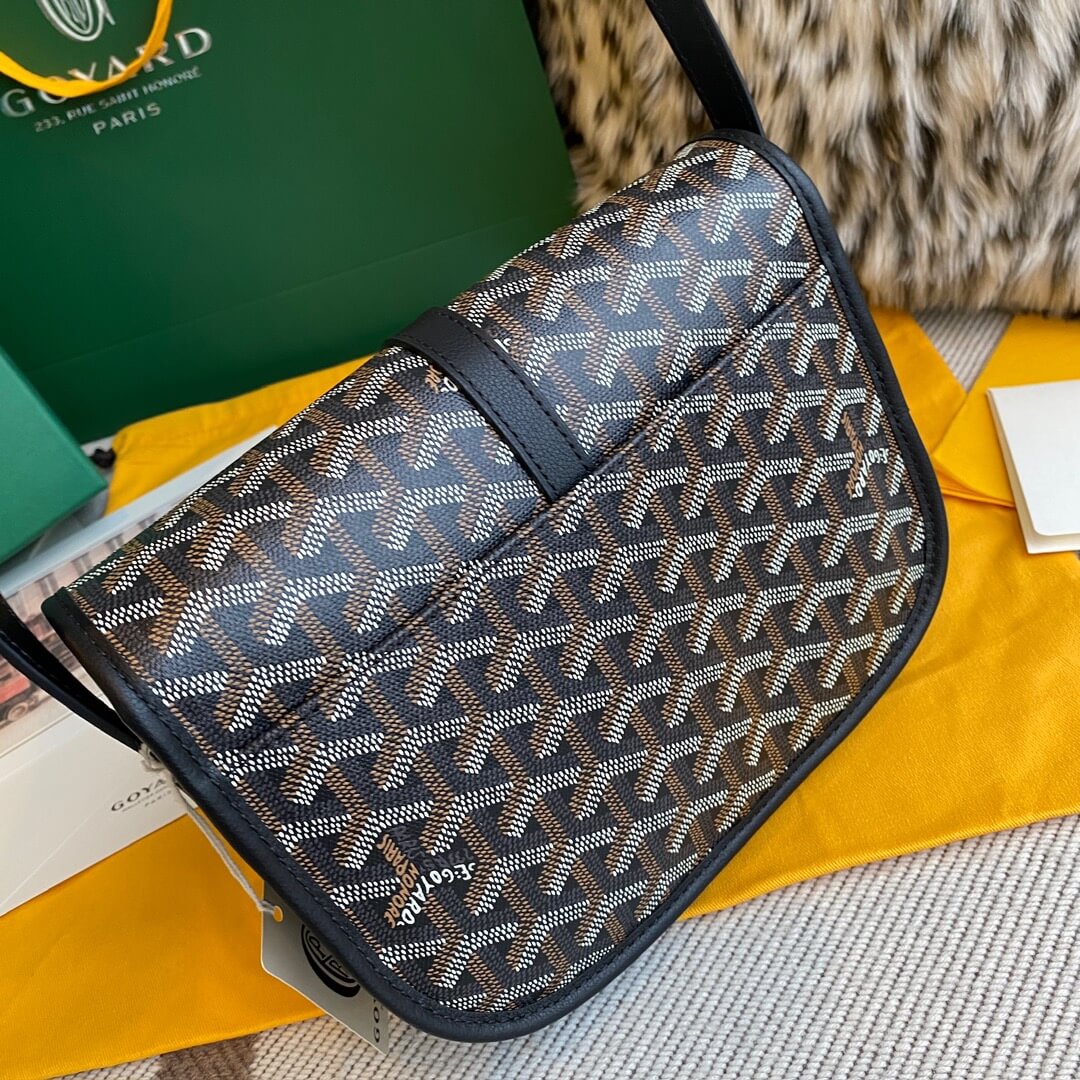 GOYARD Belvedere PM Messenger Bag - Black 