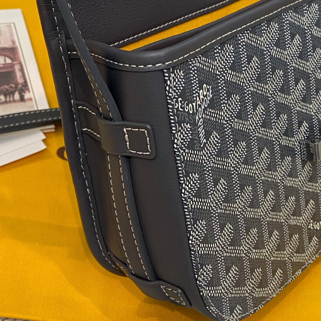 GOYARD Belvedere PM Messenger Bag - Grey