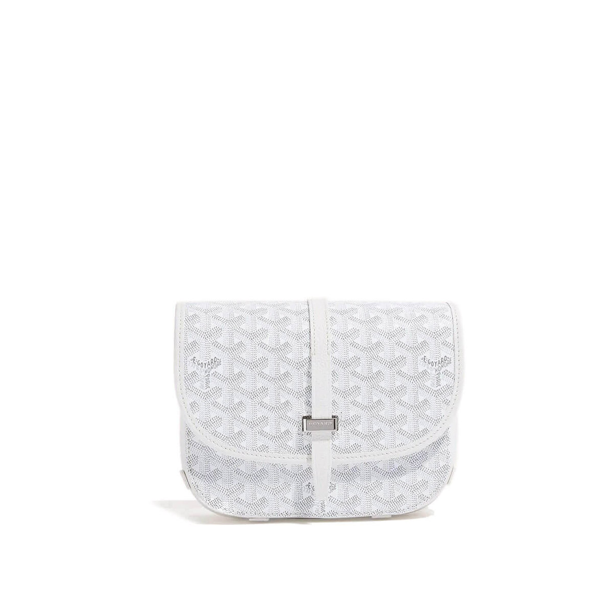 GOYARD Belvedere PM Messenger Bag - White