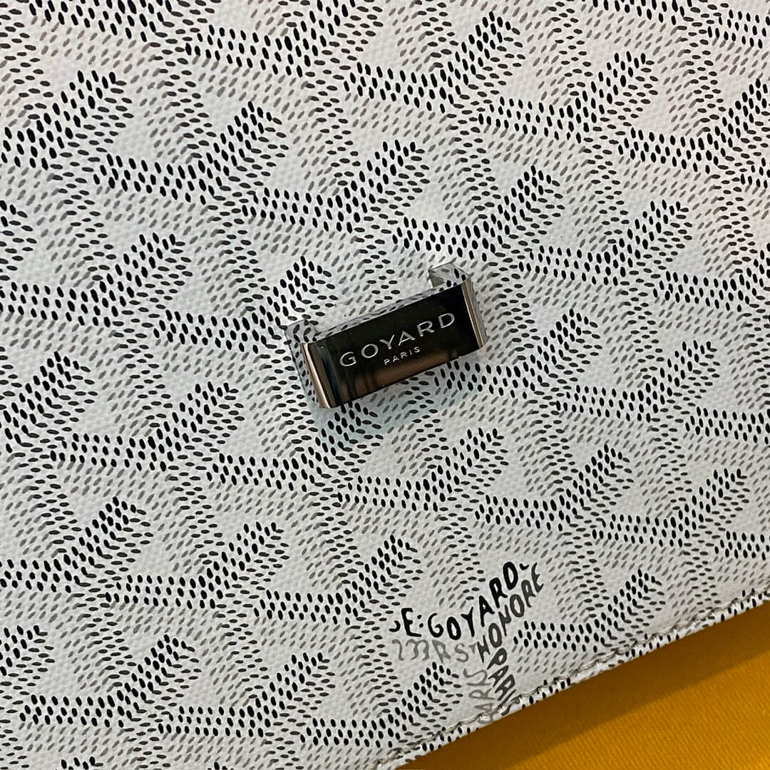 GOYARD Belvedere PM Messenger Bag - White