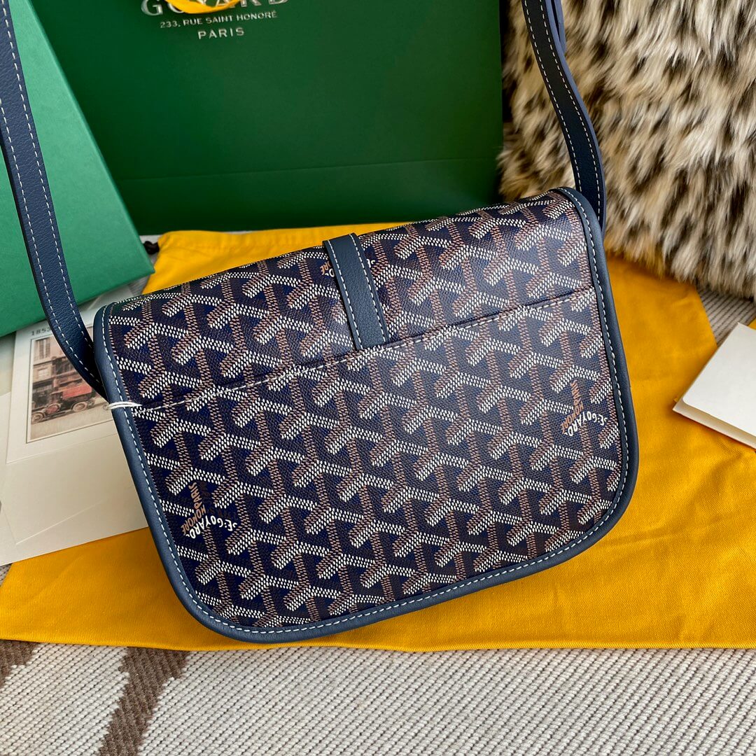 GOYARD Belvedere PM Messenger Bag - Navy Blue