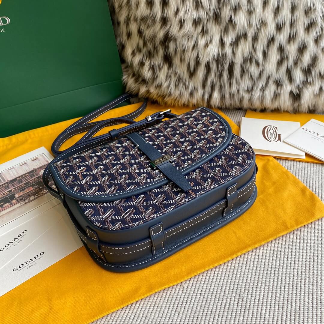 GOYARD Belvedere PM Messenger Bag - Navy Blue