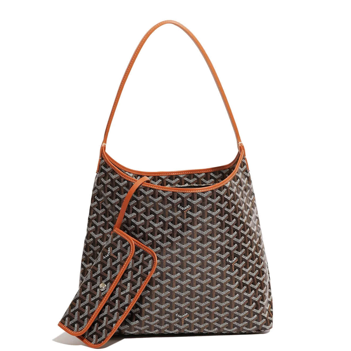 GOYARD Bohème Hobo Bag - Black &amp; Tan