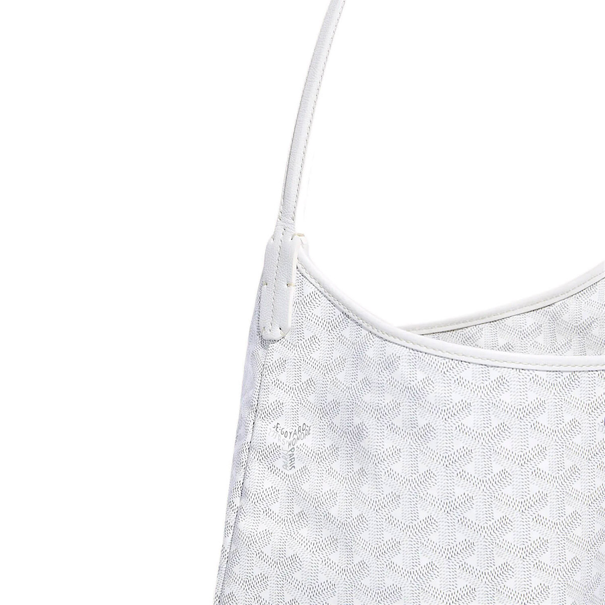 GOYARD Bohème Hobo Bag - White