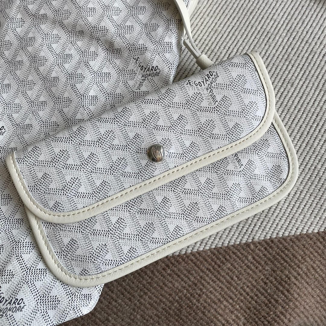 GOYARD Bohème Hobo Bag - White