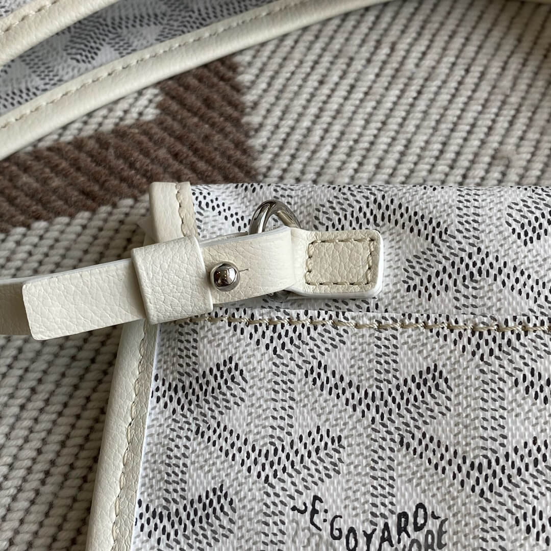 GOYARD Bohème Hobo Bag - White