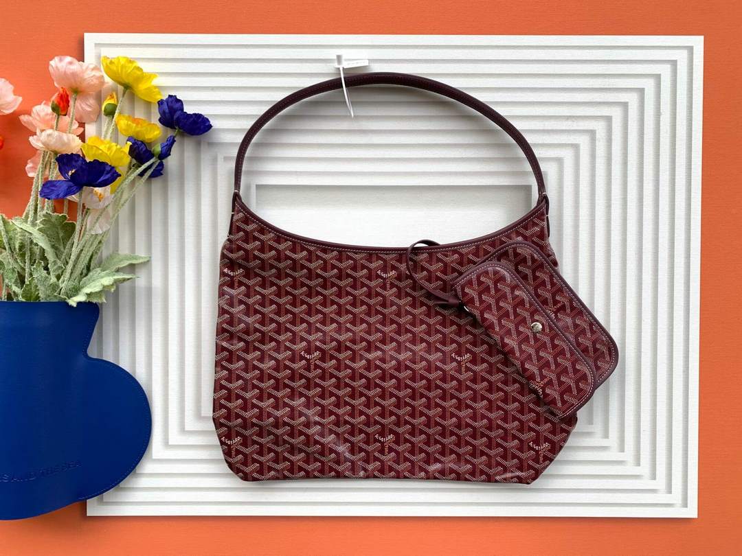 GOYARD Bohème Hobo Bag - Burgundy