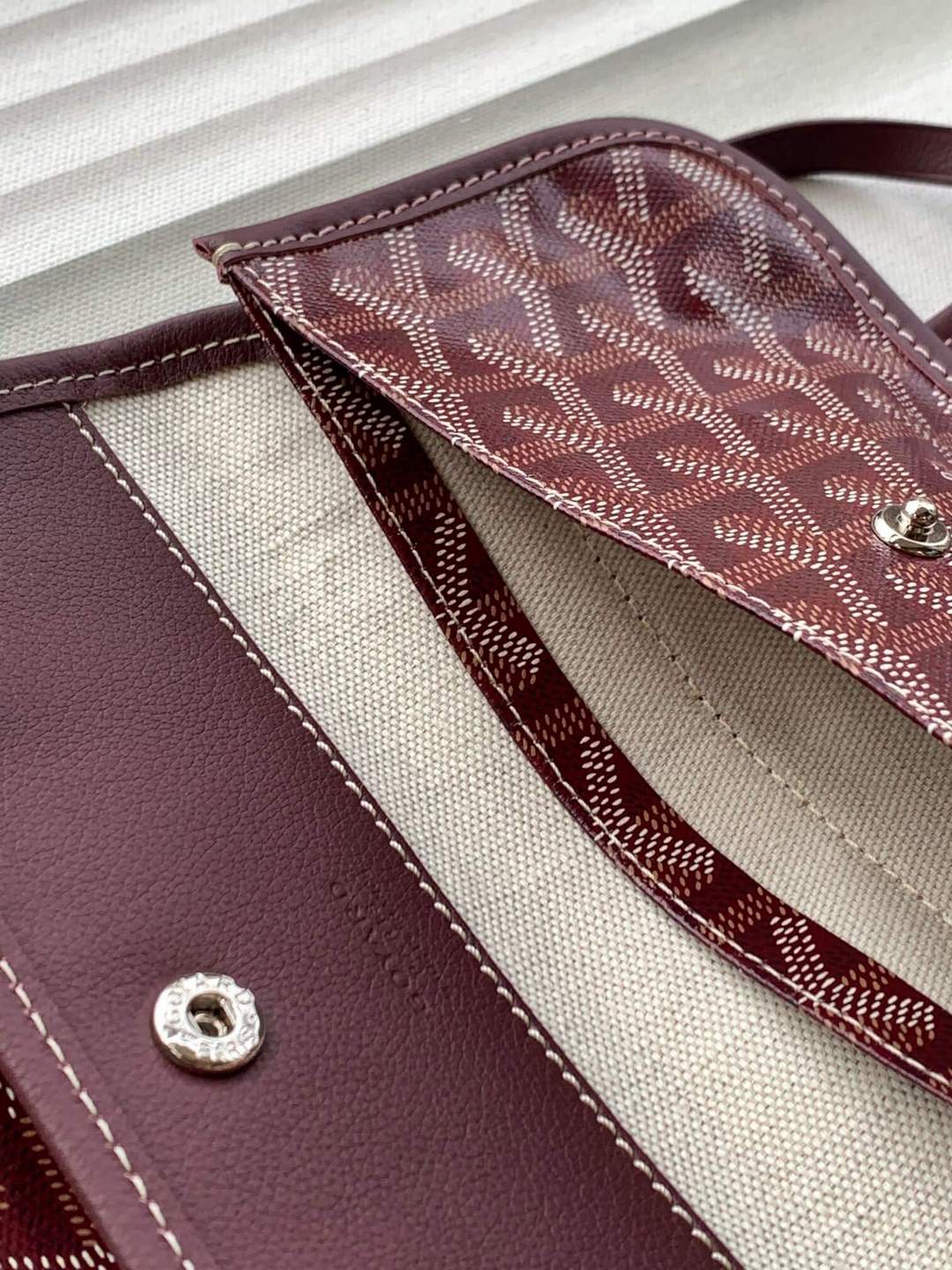 GOYARD Bohème Hobo Bag - Burgundy