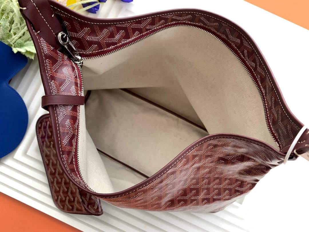 GOYARD Bohème Hobo Bag - Burgundy