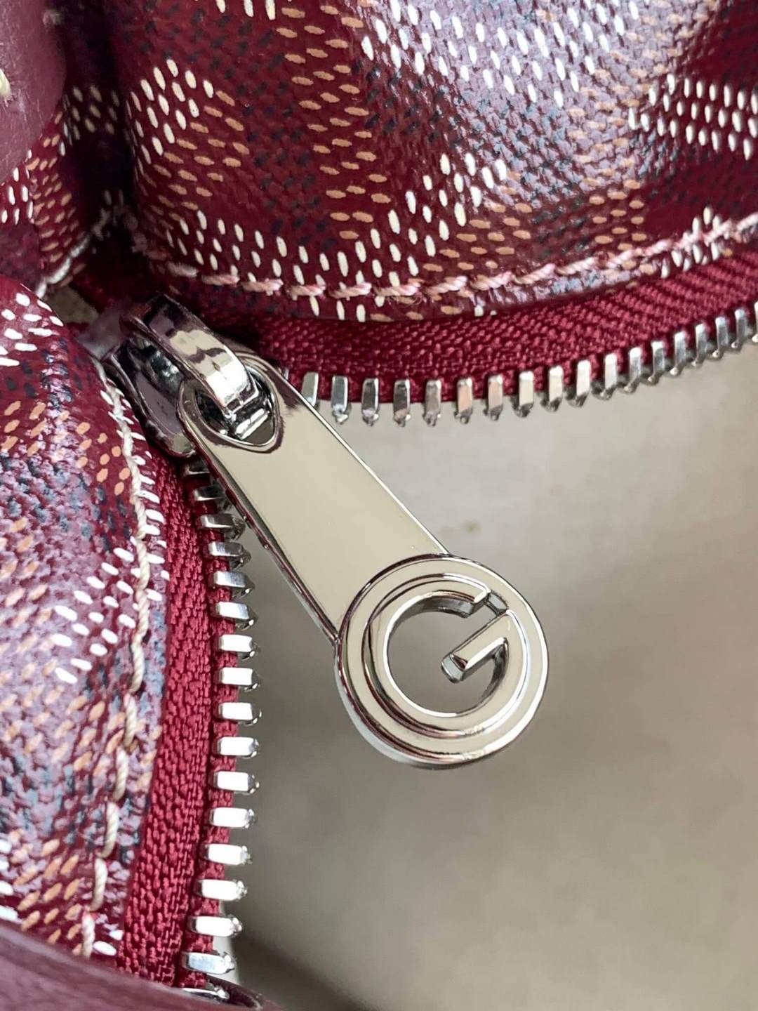 GOYARD Bohème Hobo Bag - Burgundy