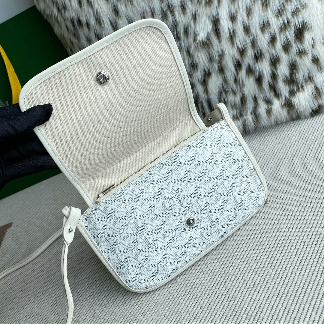 GOYARD Plumet Pocket Wallet - White