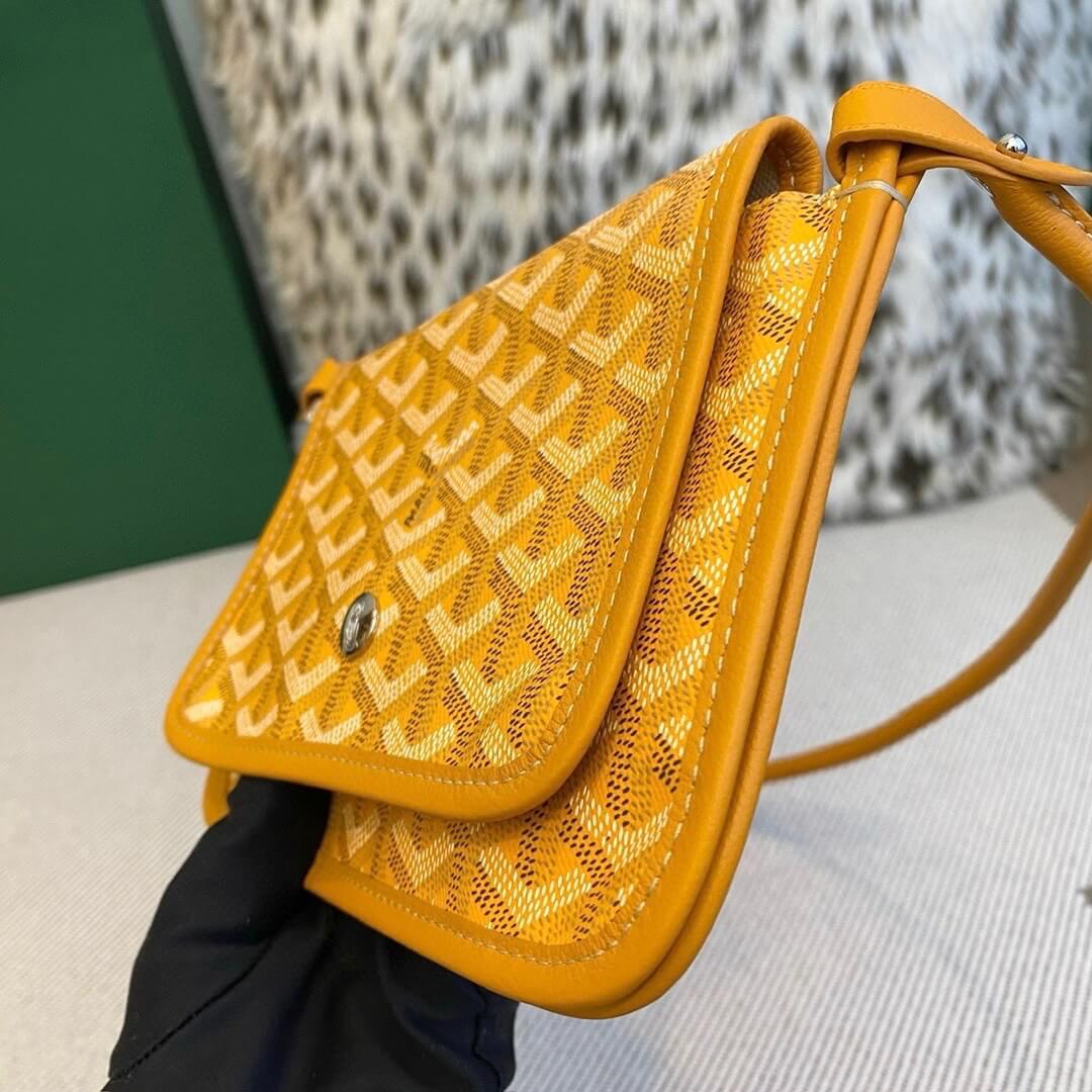 GOYARD Plumet Pocket Wallet - Yellow