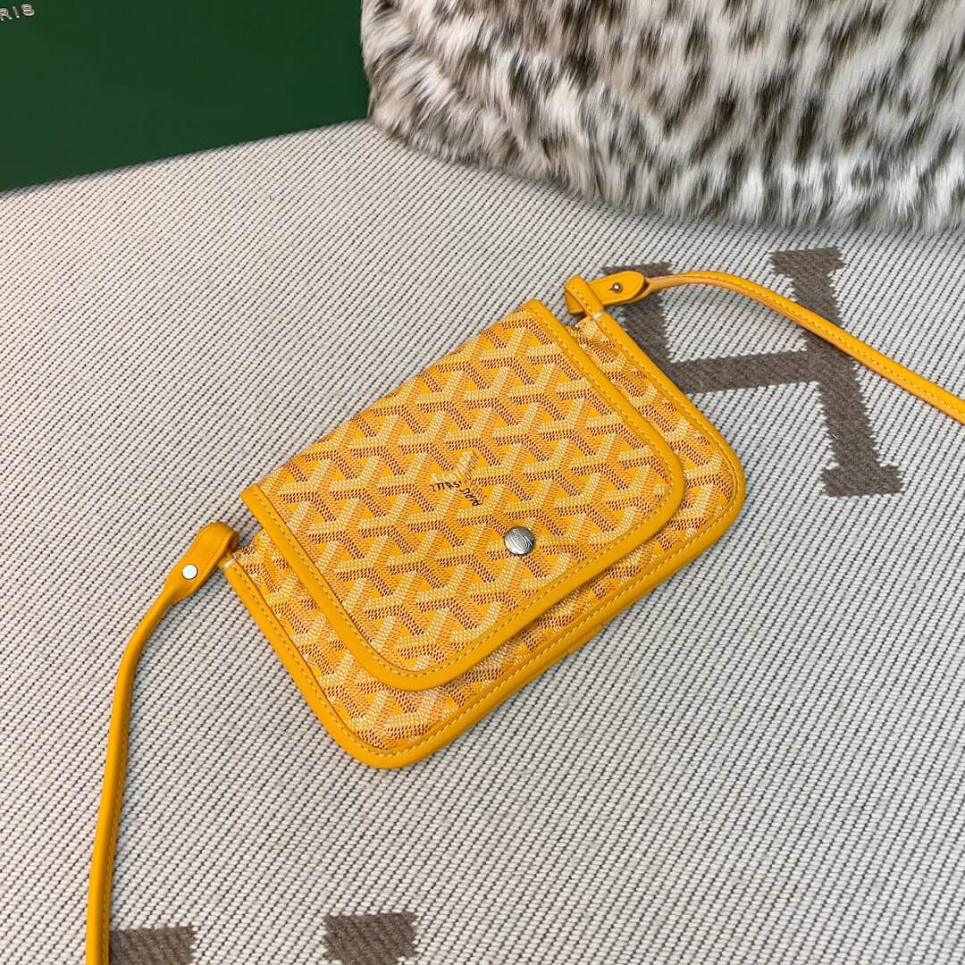 GOYARD Plumet Pocket Wallet - Yellow