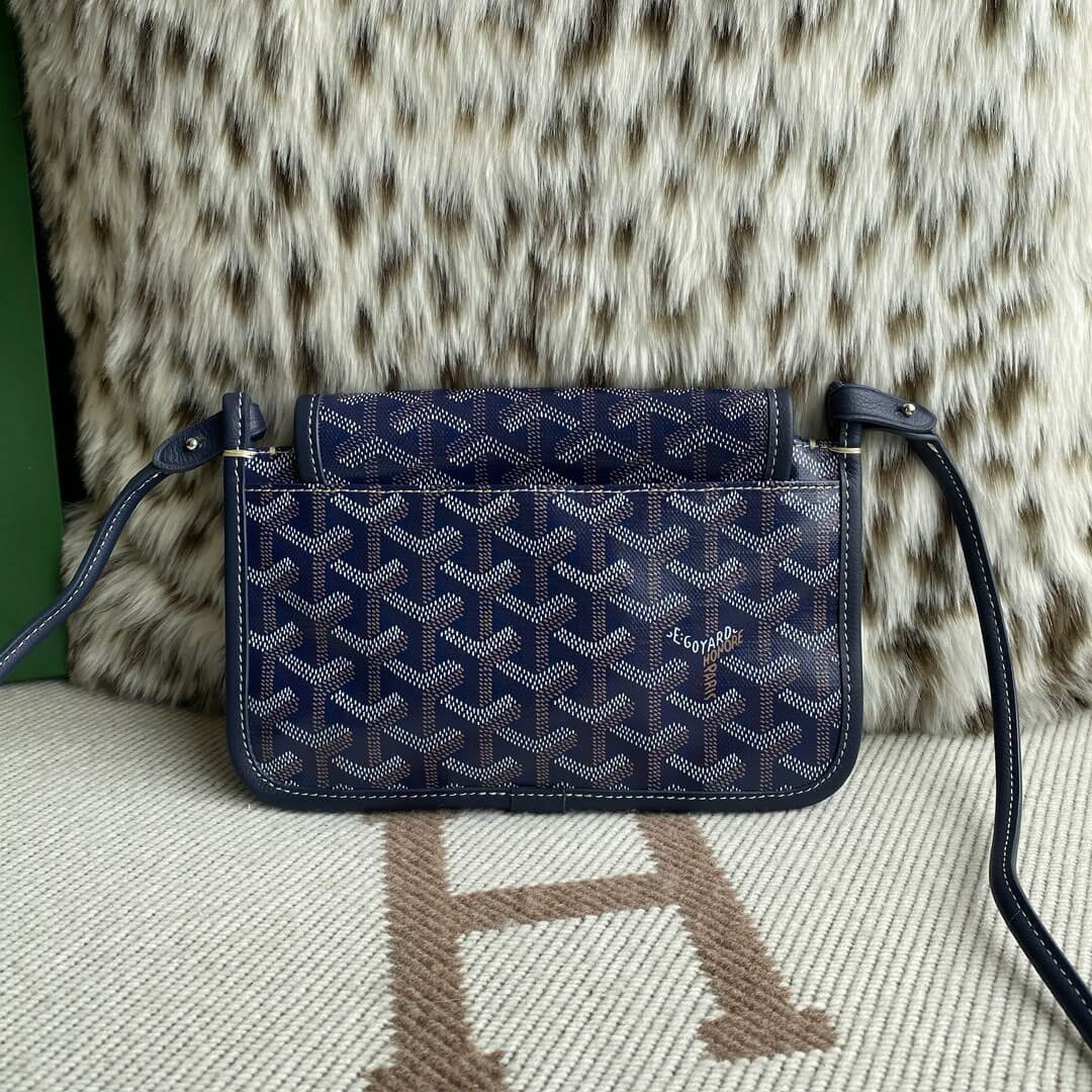 GOYARD Plumet Pocket Wallet - Navy Blue