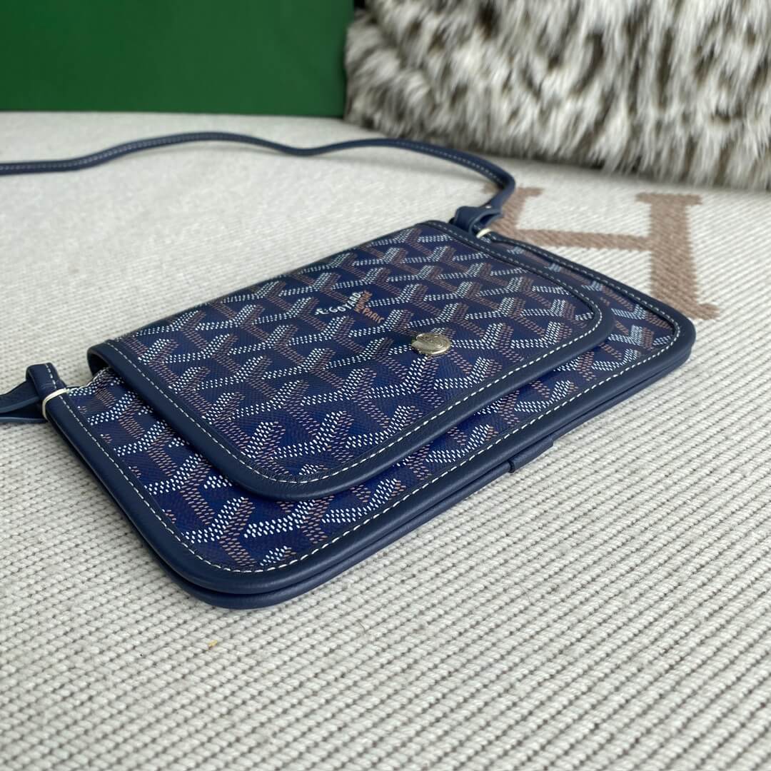 GOYARD Plumet Pocket Wallet - Navy Blue