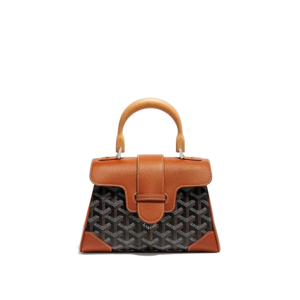 GOYARD Saïgon Souple Mini Bag - Black & Tan