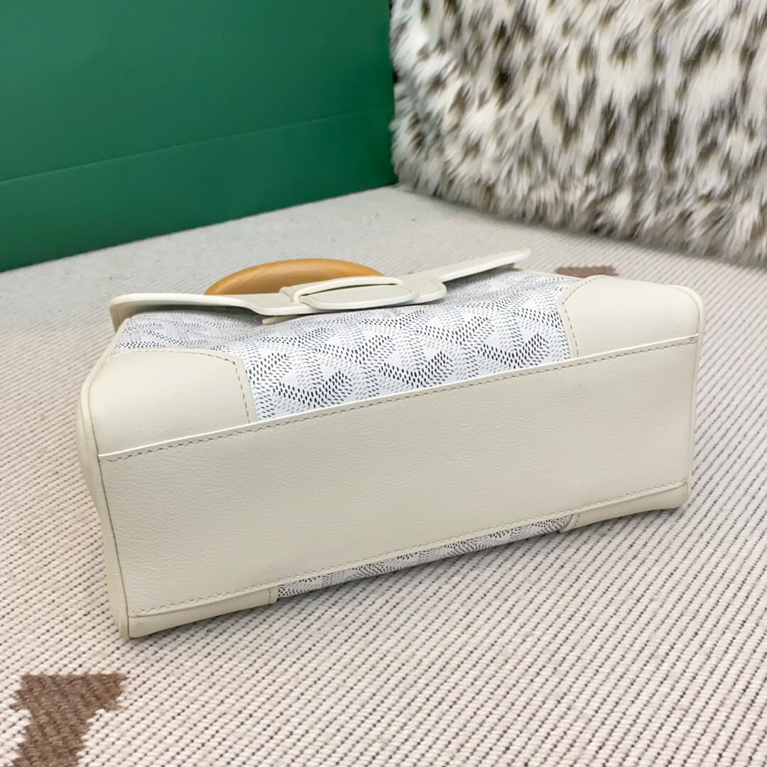 GOYARD Saïgon Souple Mini Bag - White