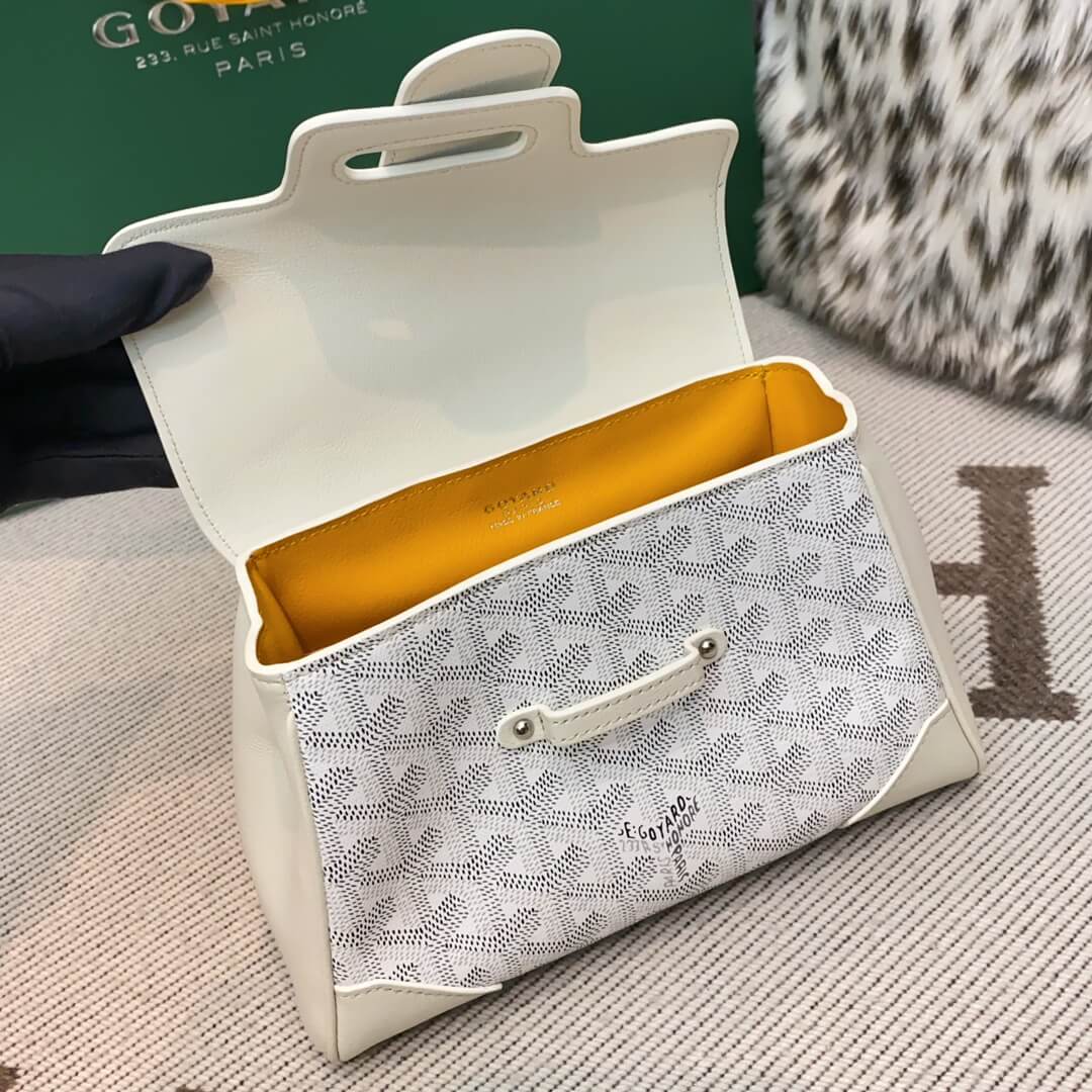 GOYARD Saïgon Souple Mini Bag - White