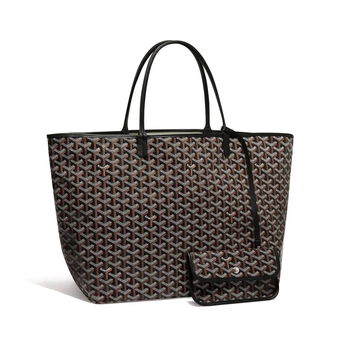 GOYARD Saint Louis GM Tote Bag - Black 