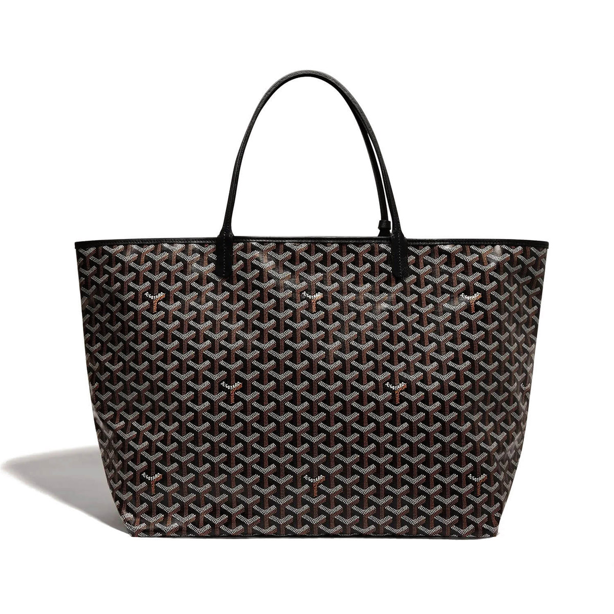 GOYARD Saint Louis GM Tote Bag - Black 