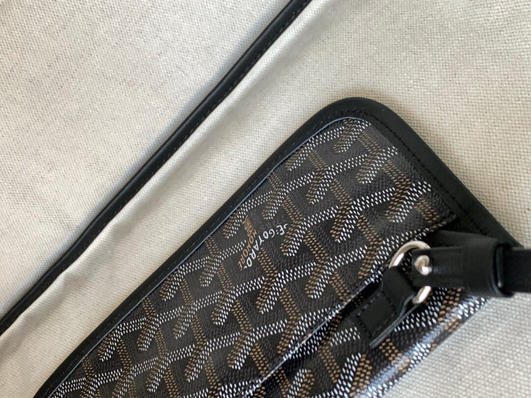 GOYARD Saint Louis GM Tote Bag - Black 