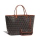 GOYARD Saint Louis GM Tote Bag - Black & Tan