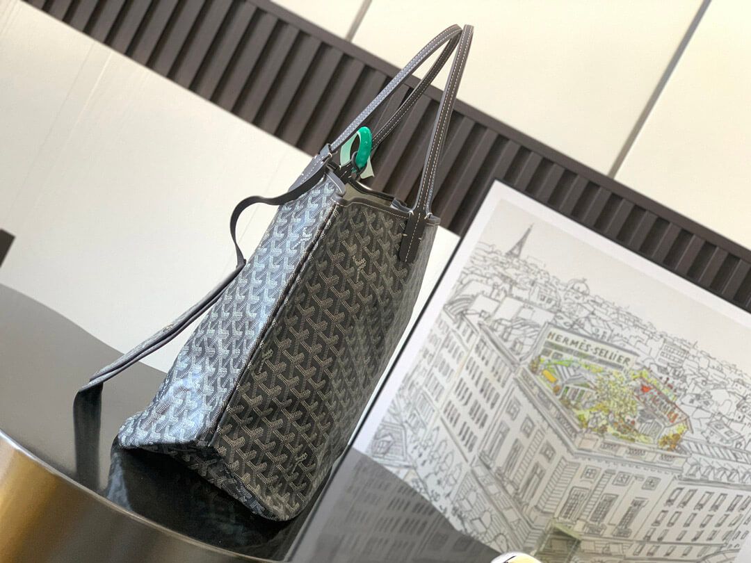 GOYARD Saint Louis GM Tote Bag - Grey