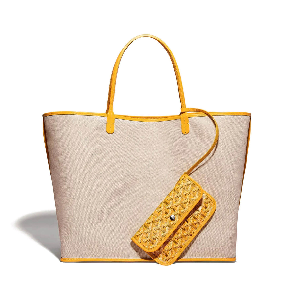 GOYARD Saint Louis GM Tote Bag - Yellow