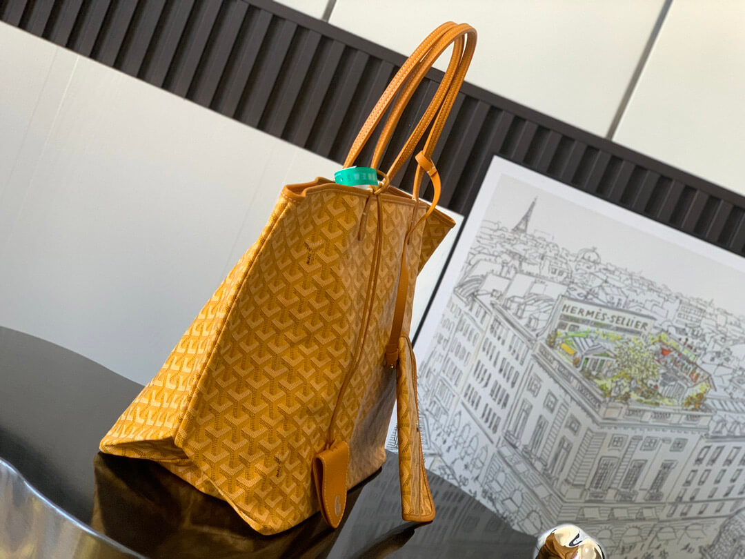 GOYARD Saint Louis GM Tote Bag - Yellow