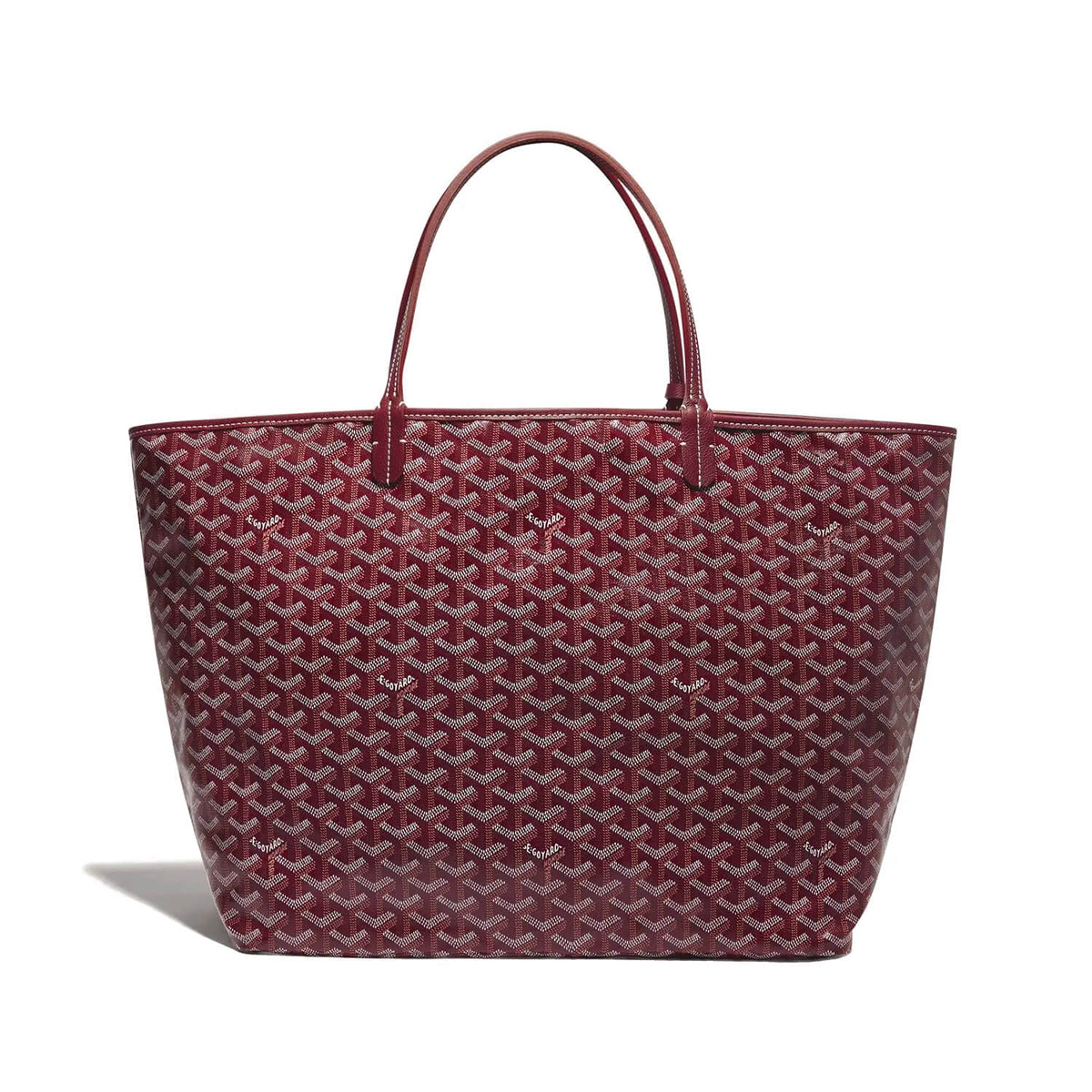 GOYARD Saint Louis GM Tote Bag - Burgundy