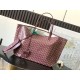 GOYARD Saint Louis GM Tote Bag - Burgundy