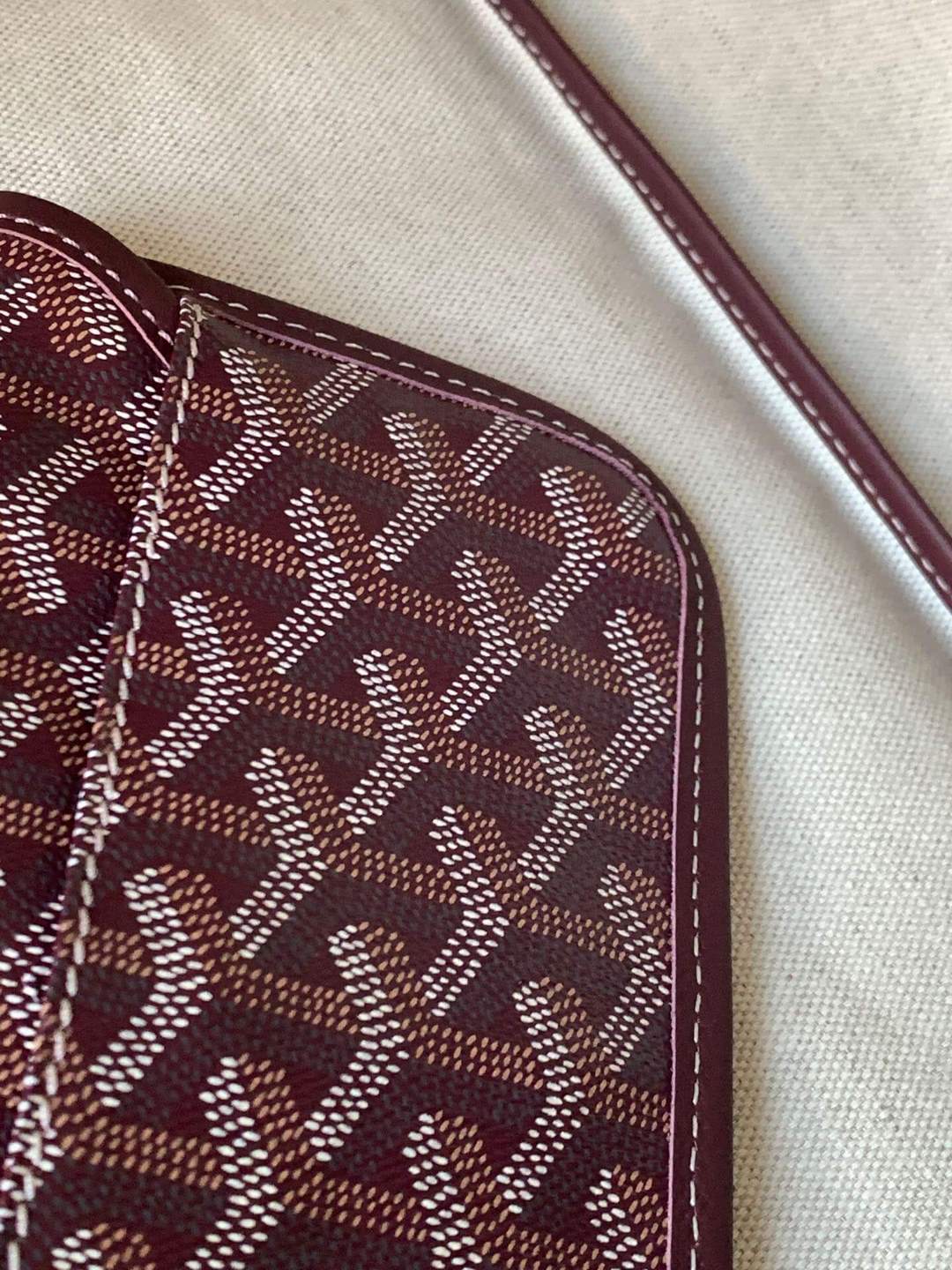 GOYARD Saint Louis GM Tote Bag - Burgundy