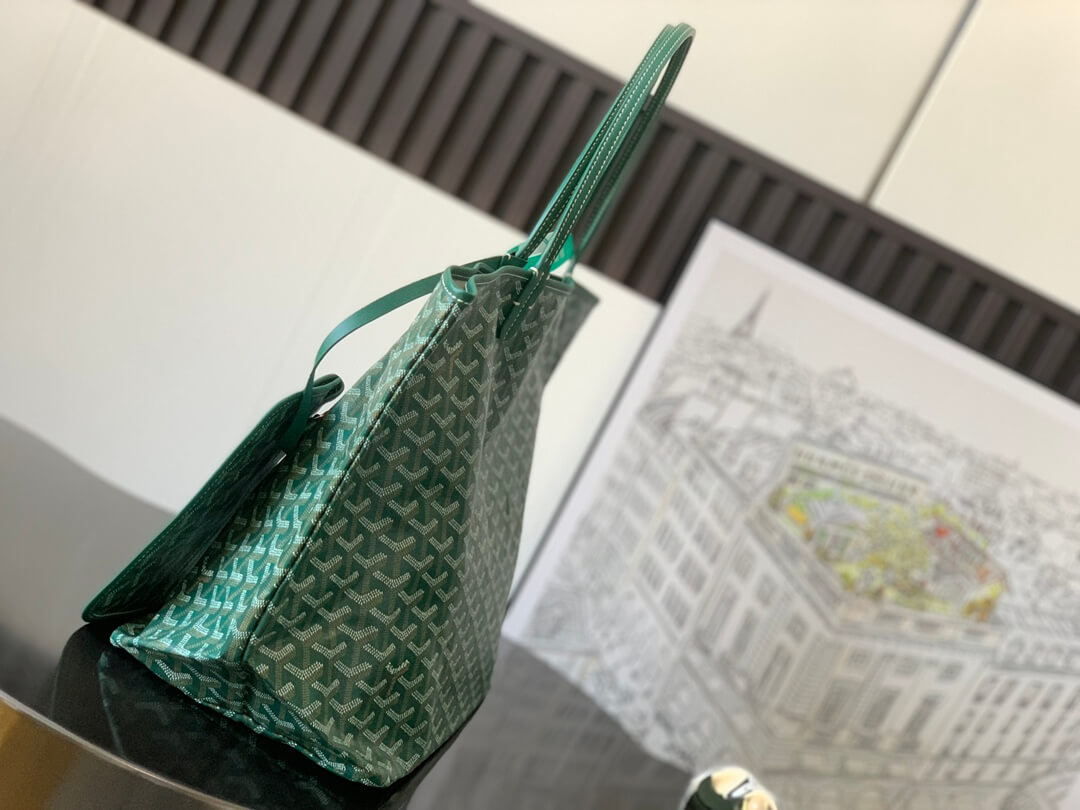 GOYARD Saint Louis GM Tote Bag - Green